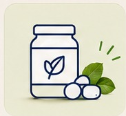 Functional nutrition supplement jar